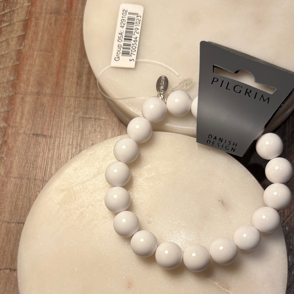 (#34) Pilgrim Classic White Bracelet